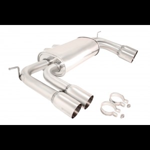 BMW X5M 2010-13 Stainless Tips Megan Racing Axle Back